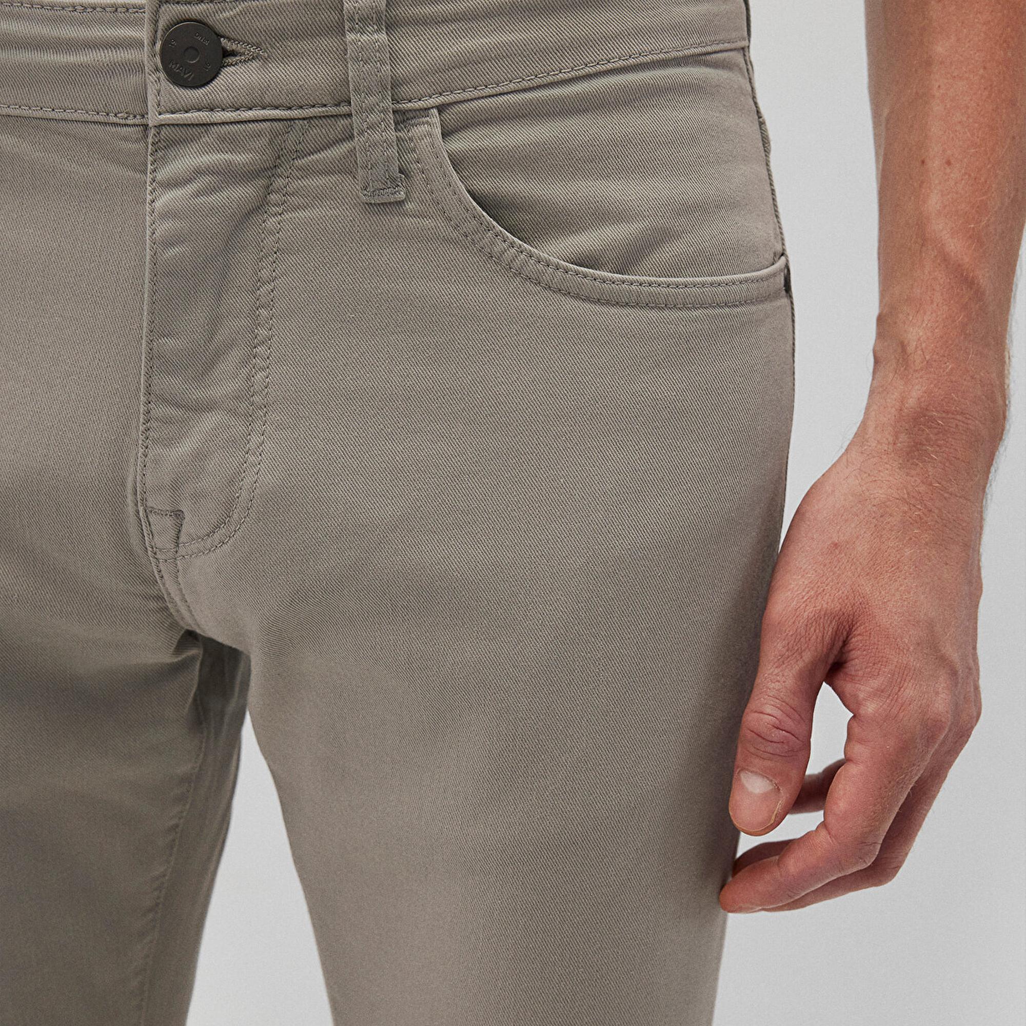 Mavi Jake Mavi Black Sisli Gri Gabardin Pantolon 0042286582