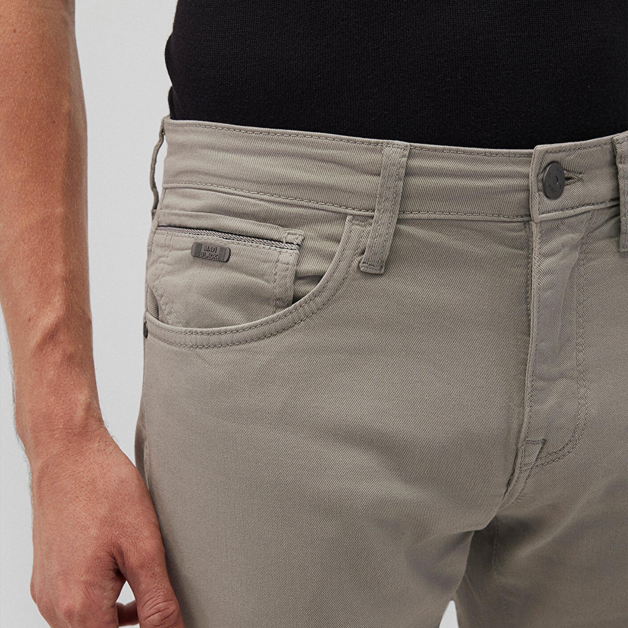 Mavi Jake Mavi Black Sisli Gri Gabardin Pantolon 0042286582