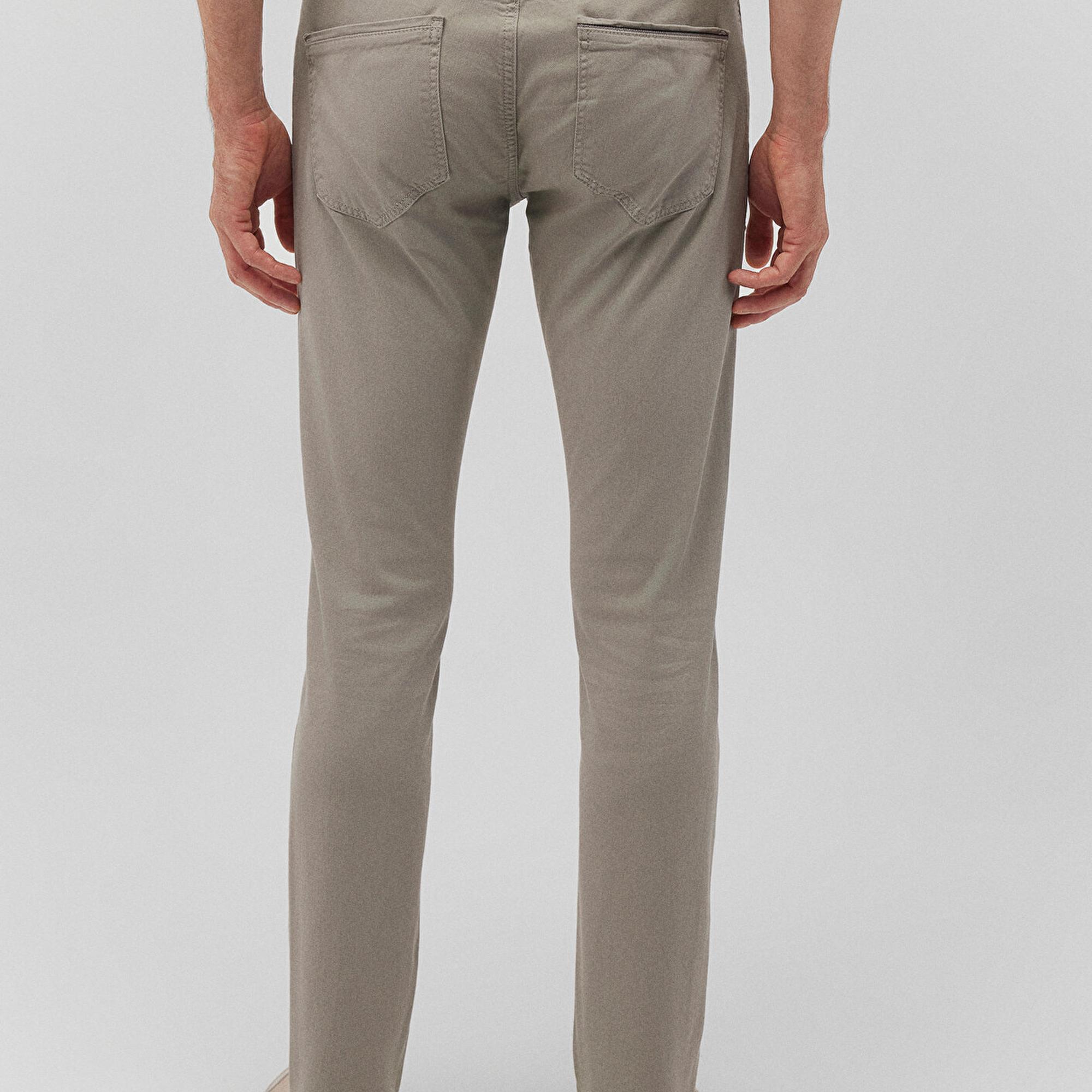 Mavi Jake Mavi Black Sisli Gri Gabardin Pantolon 0042286582