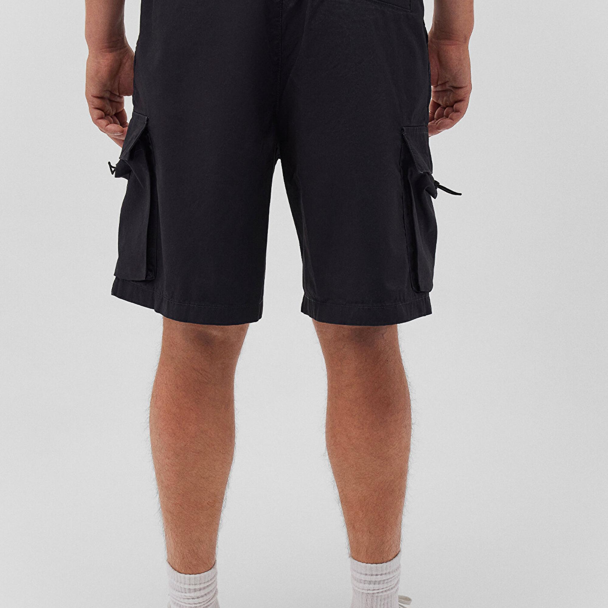 Mavi Antrasit Kargo Şort 0410220-70499