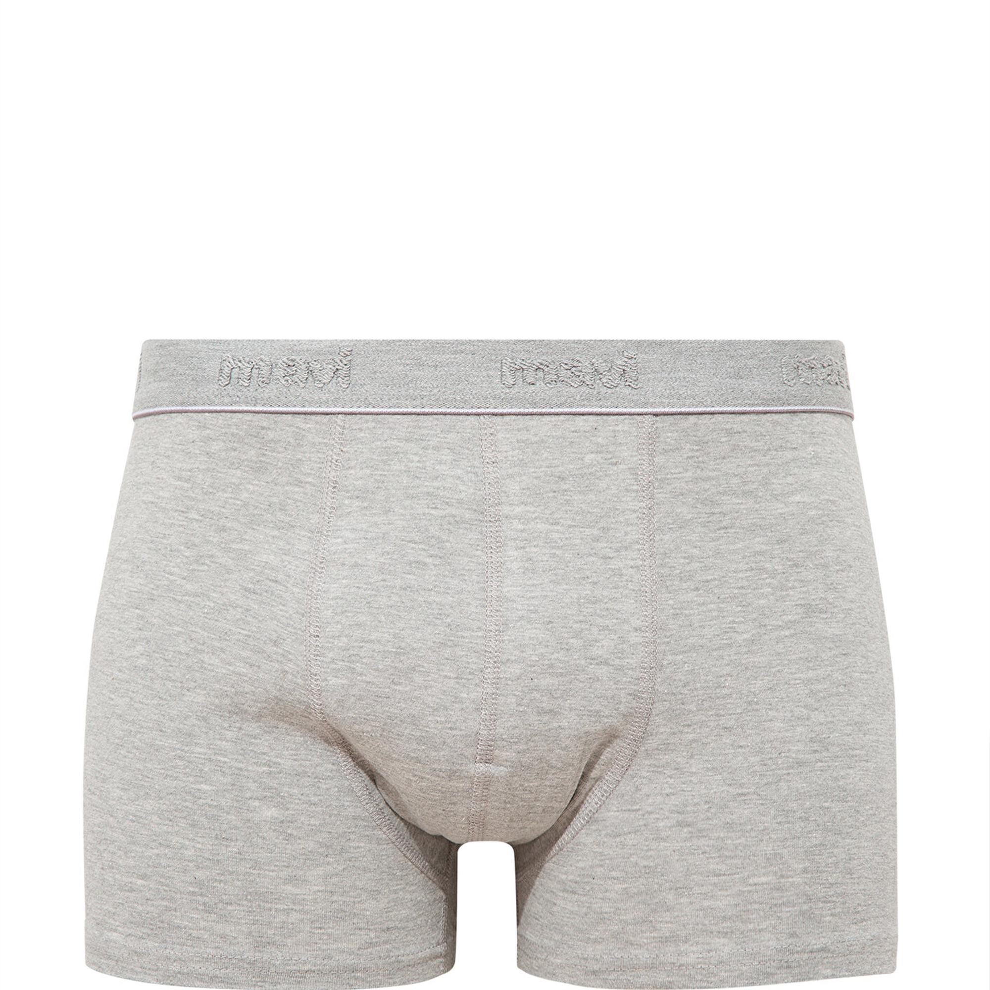 Mavi 3lü Siyah Basic Boxer Seti 0911411-900