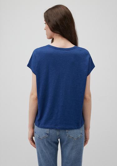  Mavi V Yaka Lacivert Basic Tişört Regular Fit / Normal Kesim 1612380-30808