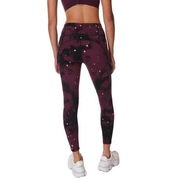  Sweaty Betty Power 7/8 Workout Leggings Kadın Mor Fitness Tayt