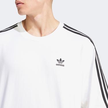  adidas Adicolor Oversized Erkek Beyaz T-Shirt