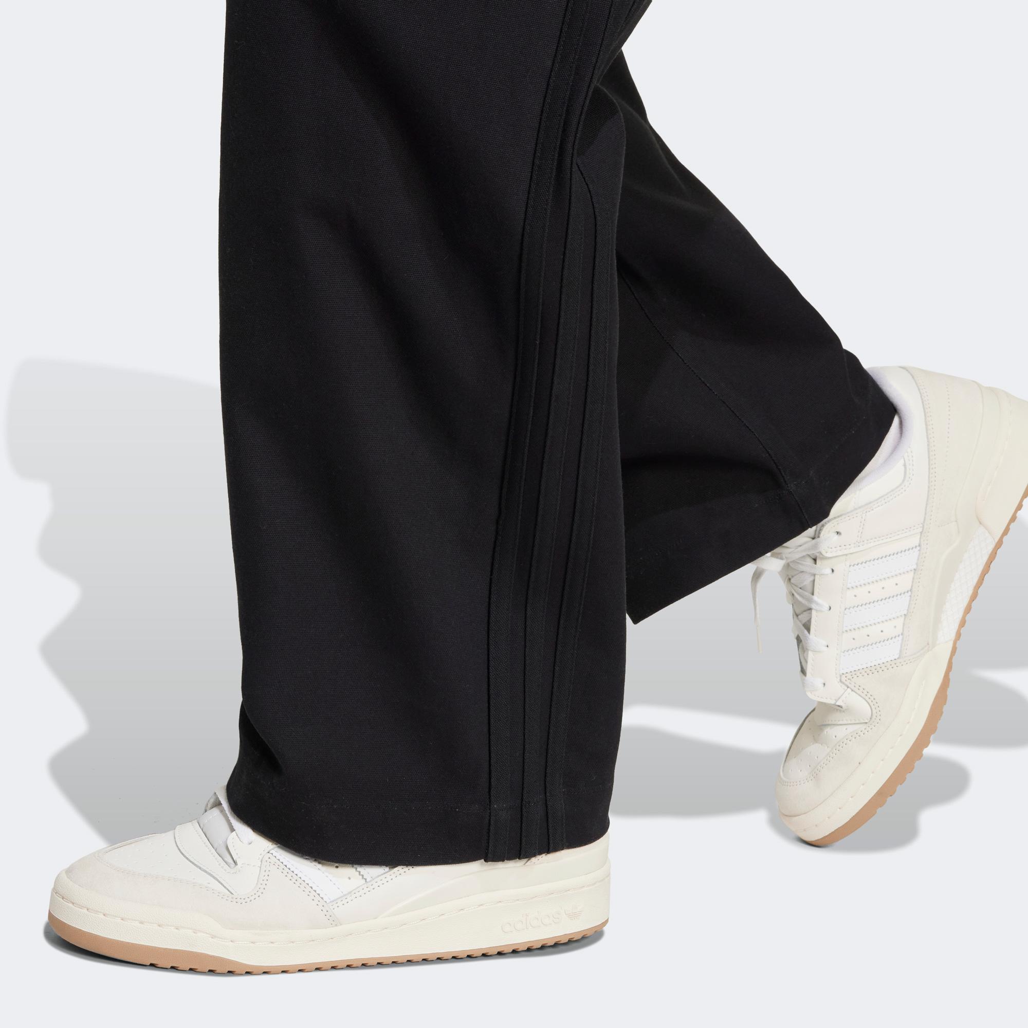 adidas Premium Essentials Twill Cargo Erkek Siyah Eşofman Altı