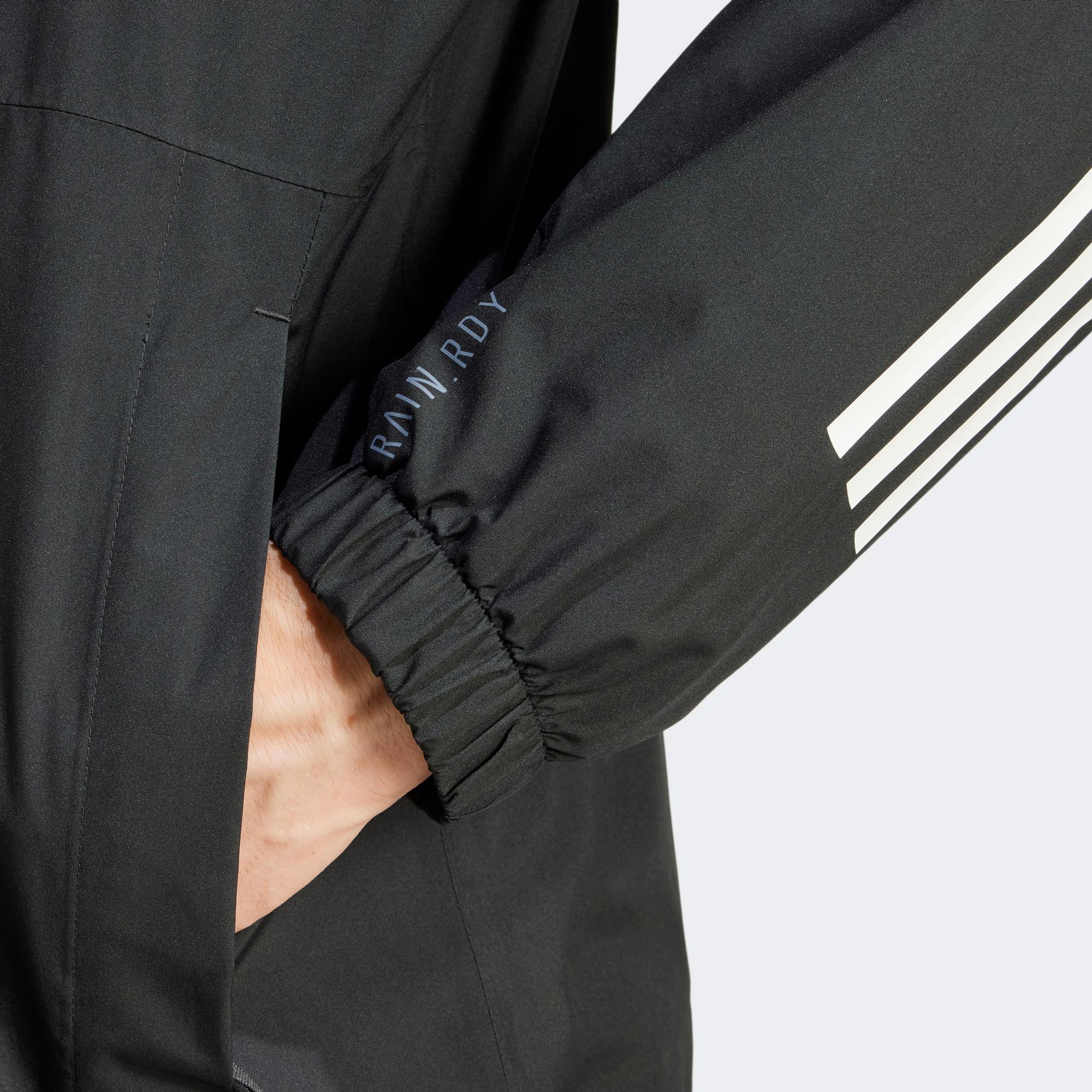 adidas Essentials 3S Erkek Siyah Günlük Ceket