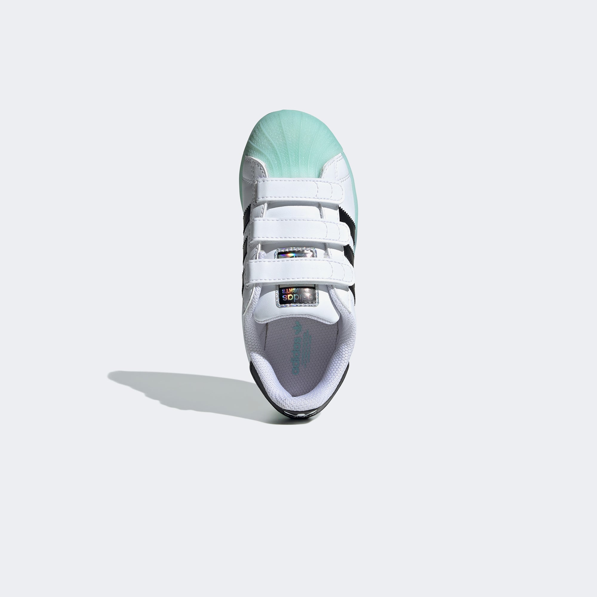 Adidas adidas Superstar LED Light Çocuk Işıklı Beyaz Ayakkabı Sneaker | FashFed Beyaz - 6. görsel