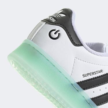  adidas Superstar LED Light Çocuk Işıklı Beyaz Ayakkabı