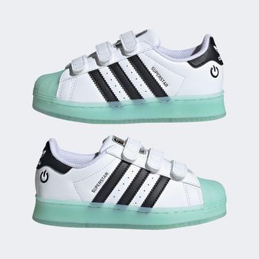  adidas Superstar LED Light Çocuk Işıklı Beyaz Ayakkabı