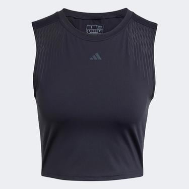  adidas Pro Series Kadın Siyah Kolsuz T-Shirt