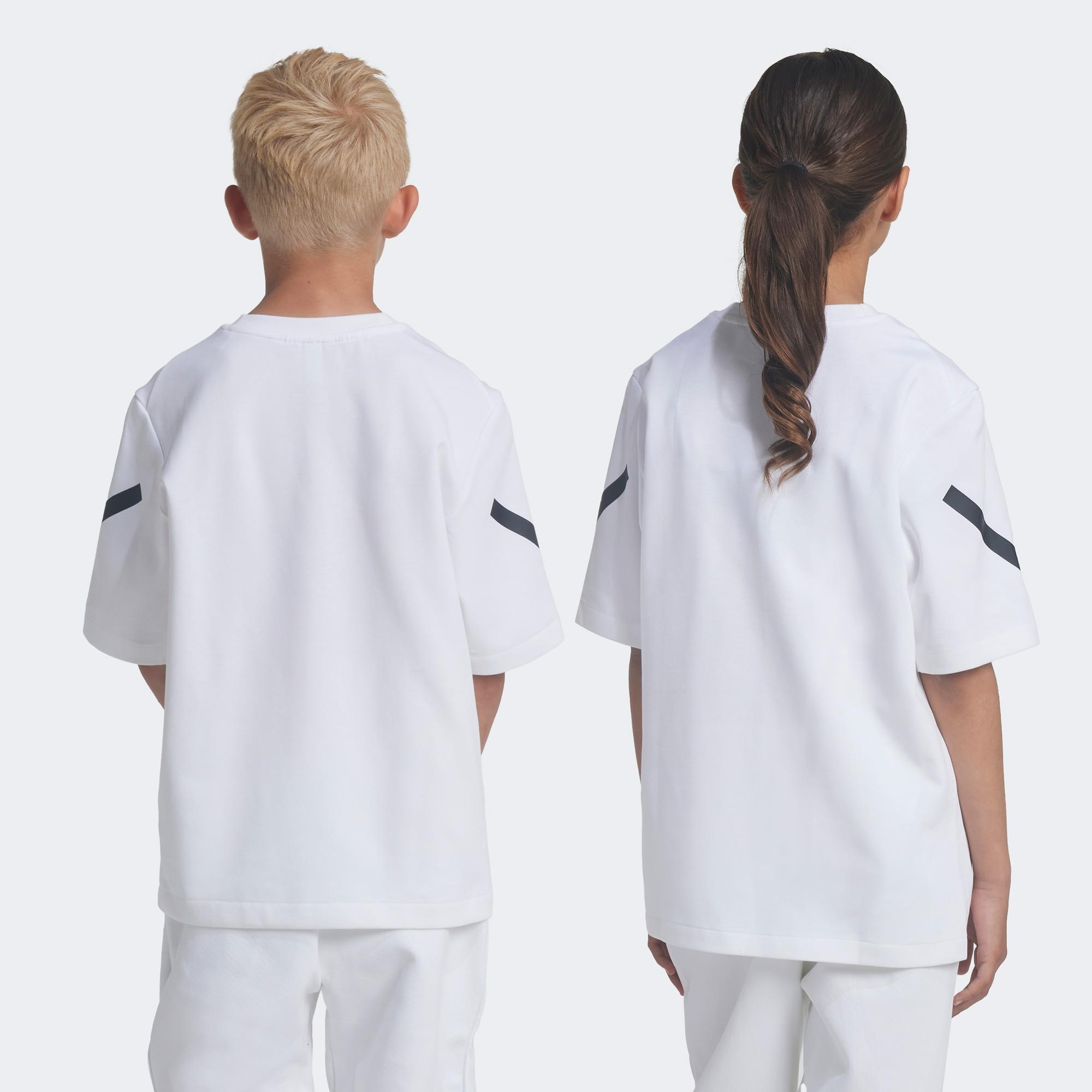 adidas Z.N.E. Çocuk Beyaz T-Shirt