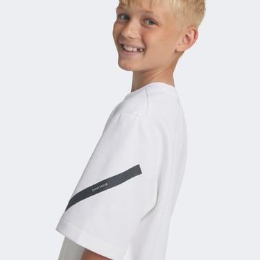  adidas Z.N.E. Çocuk Beyaz T-Shirt