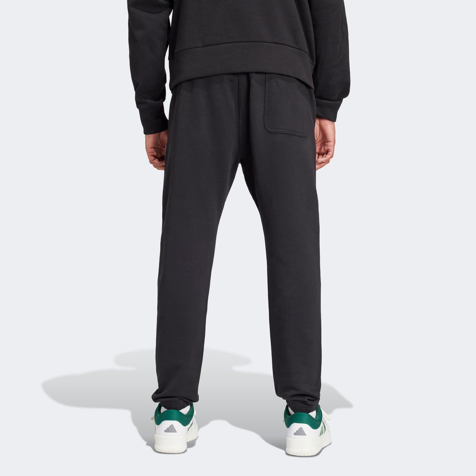 adidas All Szn French Terry Regular Tapered Erkek Siyah Eşofman Altı