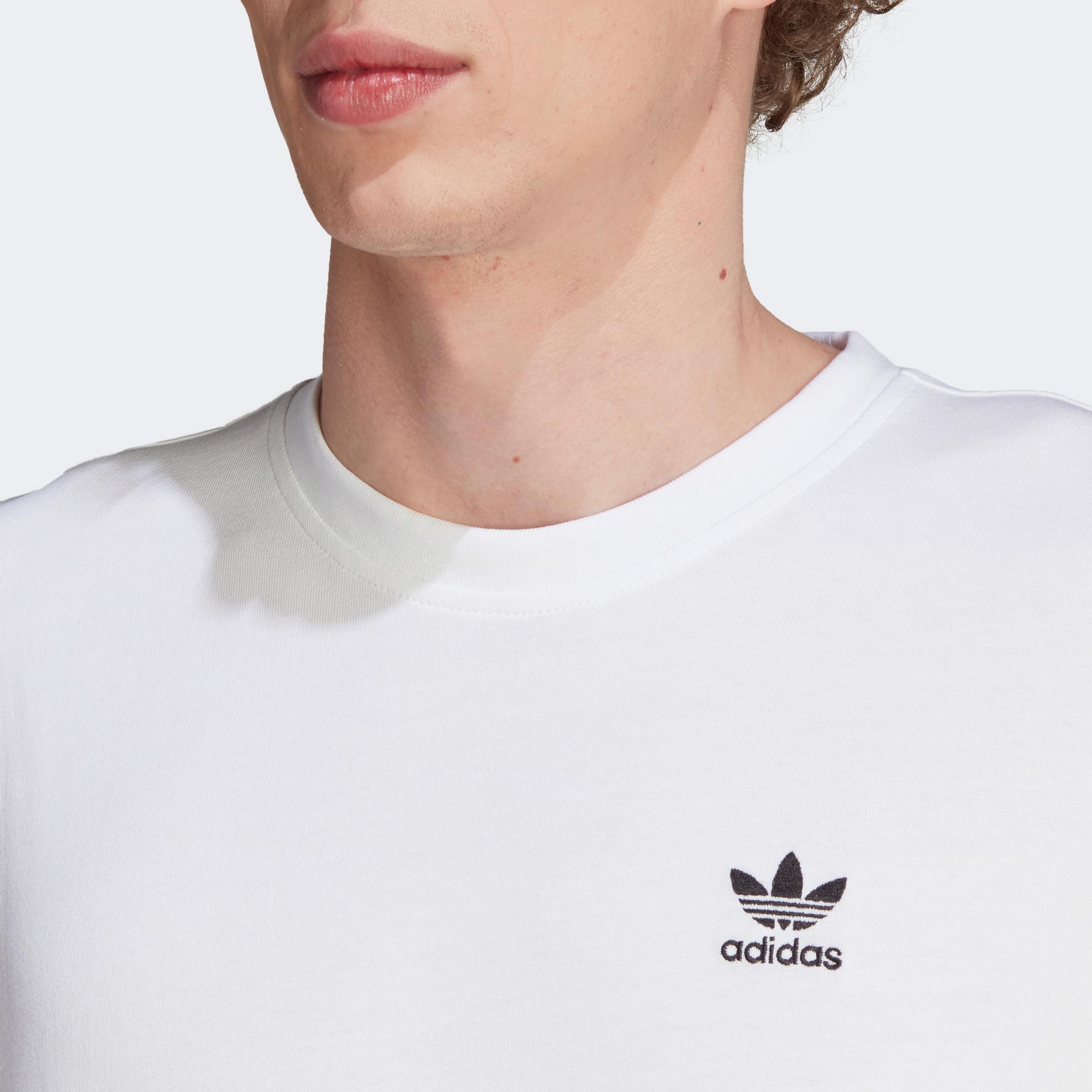 adidas B+F Trefoil Erkek Beyaz T-Shirt