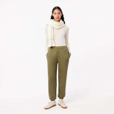  Kadın Straight Fit Haki Eşofman Altı