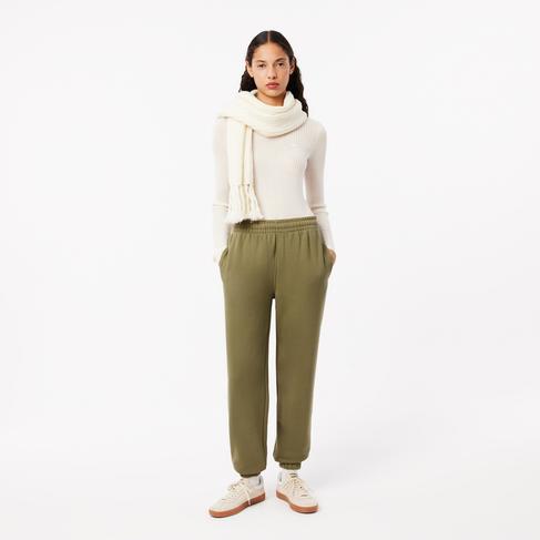  Kadın Straight Fit Haki Eşofman Altı