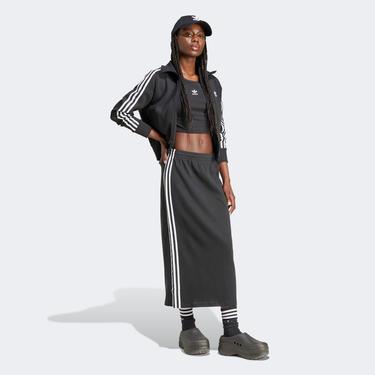  adidas Knitted Skirt Kadın Siyah Etek