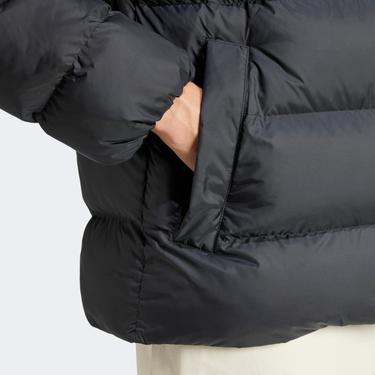  adidas Originals Tonal Hooded Puffer Dolgulu Erkek Siyah Mont