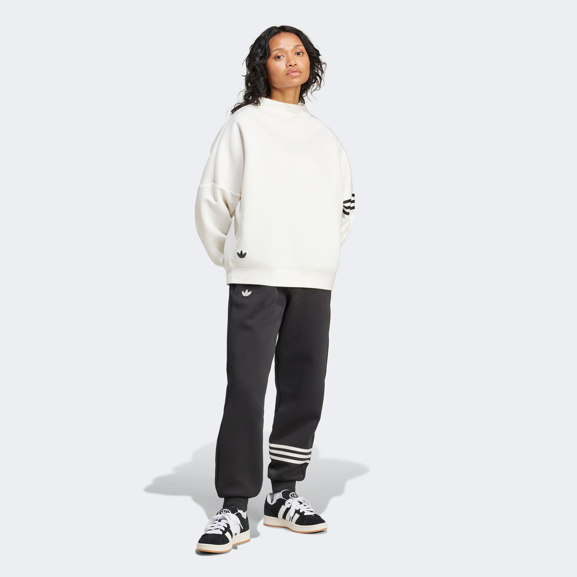 adidas Neuclassics Oversize Kadın Beyaz Sweatshirt