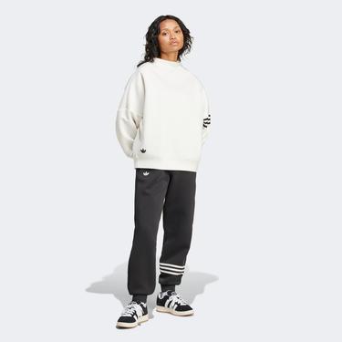  adidas Neuclassics Oversize Kadın Beyaz Sweatshirt