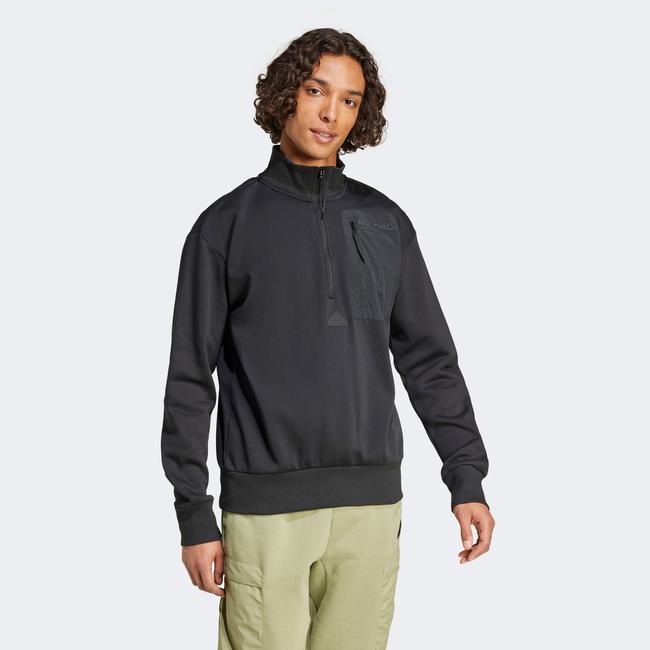  adidas City Escape Erkek Siyah Günlük Sweatshirt
