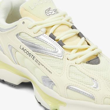  Lacoste L003 2K24 Kadın Açık Sarı Sneaker