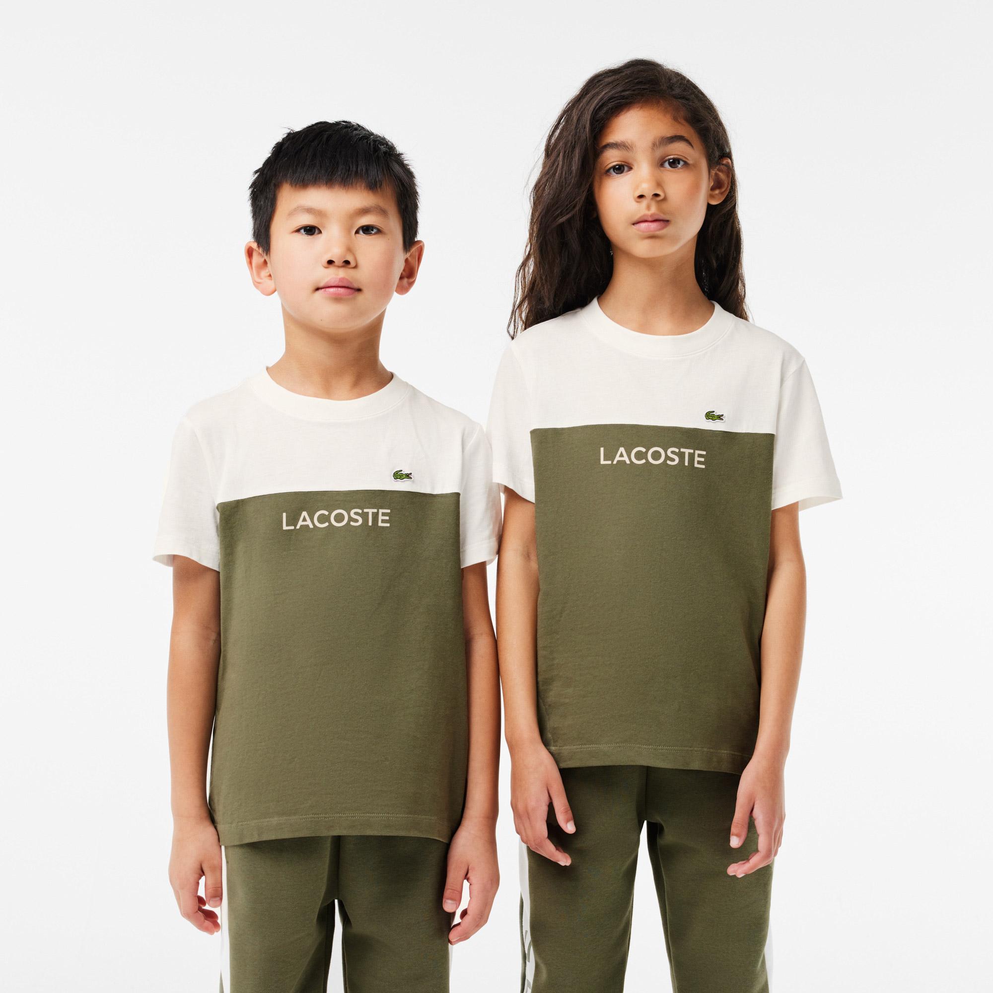 Lacoste Çocuk Beyaz T-shirt