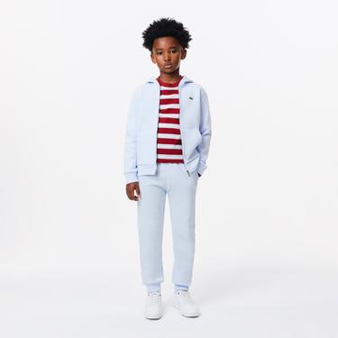  Çocuk Bisiklet Yaka Çizgili Kırmızı T-Shirt