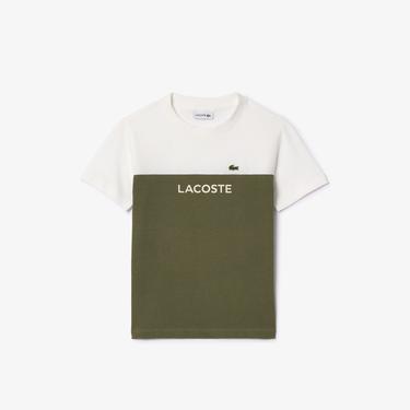  Lacoste Çocuk Beyaz T-shirt
