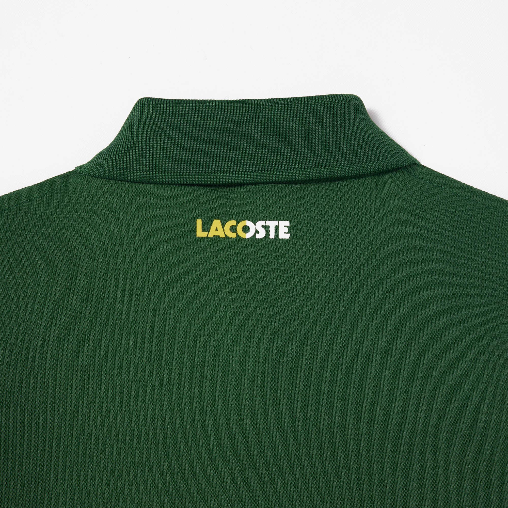 Çocuk Renk Bloklu Yeşil Polo