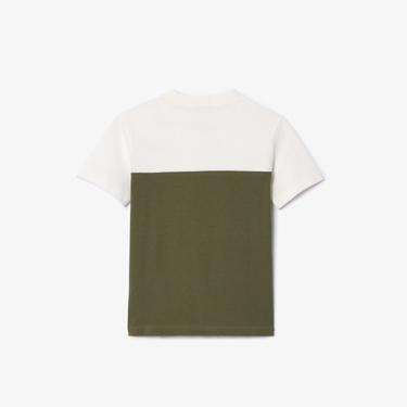  Lacoste Çocuk Beyaz T-shirt