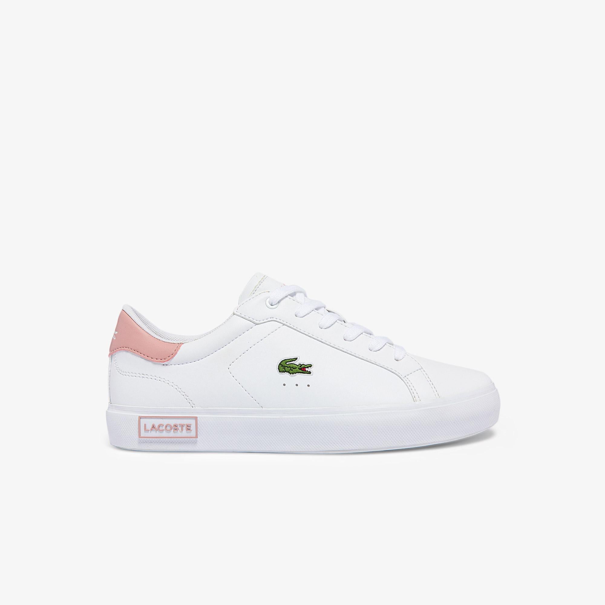 Lacoste Powercourt Çocuk Beyaz Sneaker