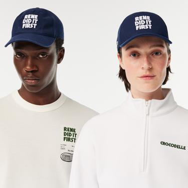  Lacoste Unisex Lacivert Şapka
