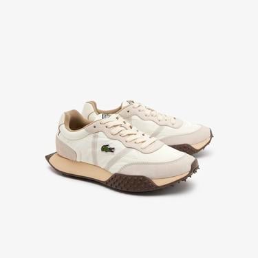  Lacoste L-Spin Deluxe 3.0 Kadın Bej Sneaker