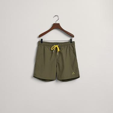  GANT Erkek Yeşil Classic Fit Mayo Şort