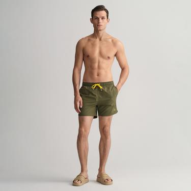  GANT Erkek Yeşil Classic Fit Mayo Şort