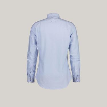  GANT Erkek Mavi Slim Fit Düğmeli Yaka Gömlek