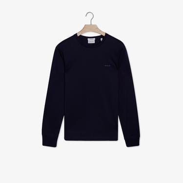  GANT Erkek Lacivert Slim Fit Bisiklet Yaka T-Shirt