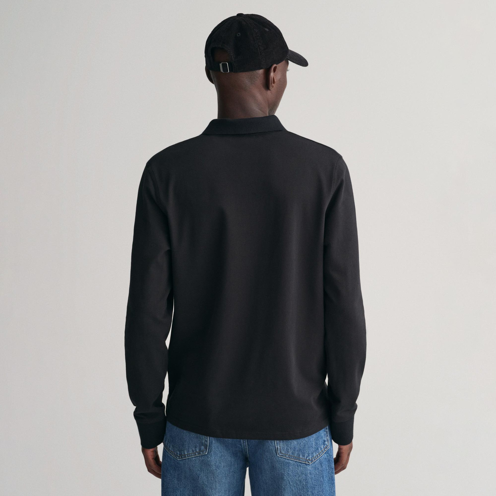 Gant Erkek Siyah Regular Fit Polo