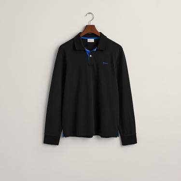  Gant Erkek Siyah Regular Fit Polo