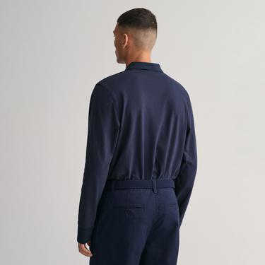 Gant Erkek Lacivert Regular Fit Polo