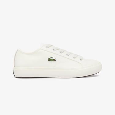  Lacoste Backcourt Erkek Krem Spor Ayakkabı