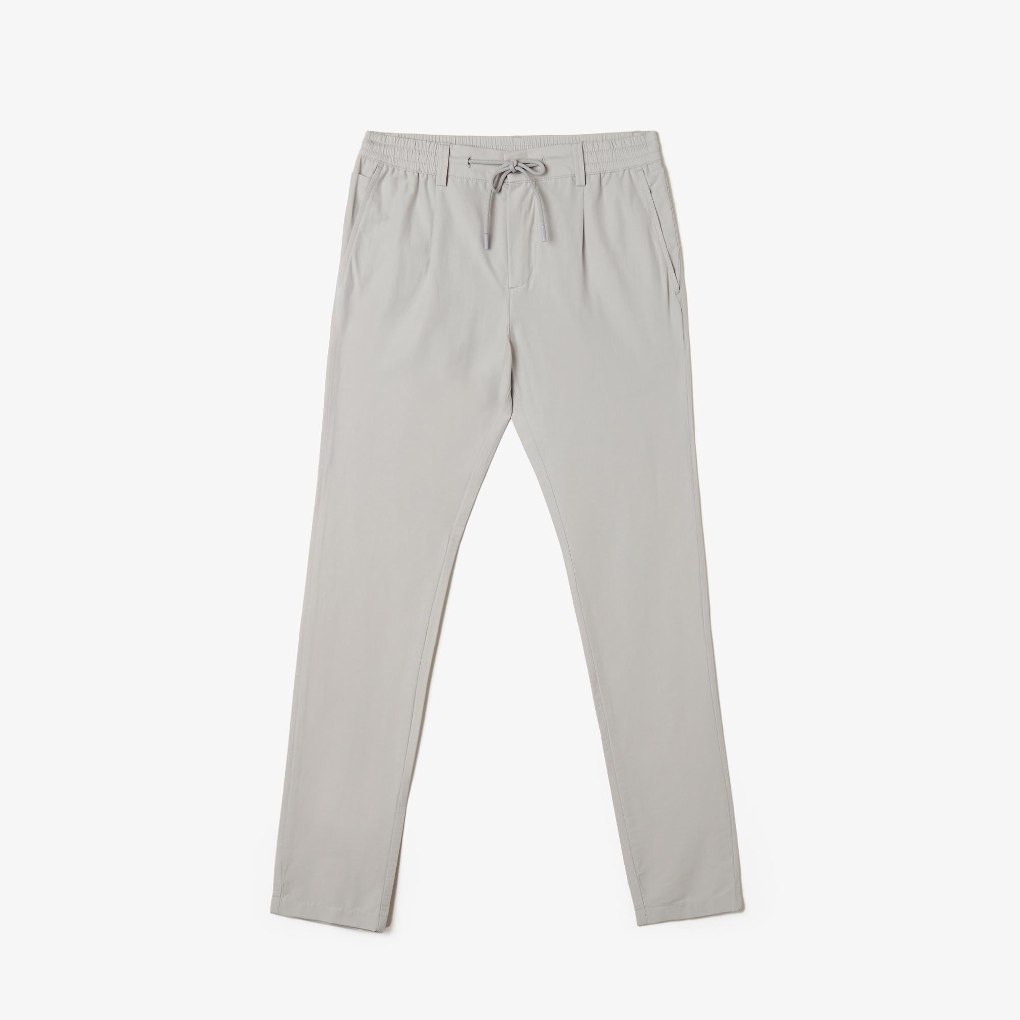 Erkek Tapered Fit Gri Pantolon