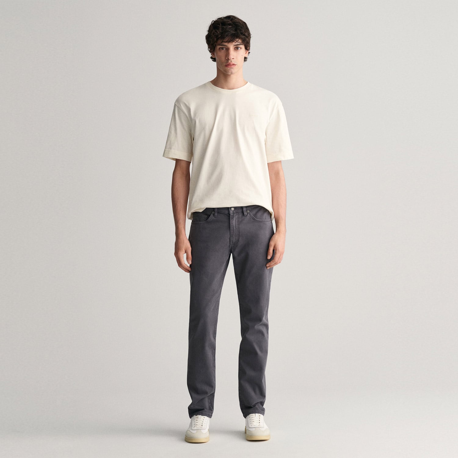  GANT Erkek Gri Slim Fit Jean