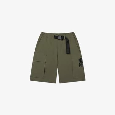  Erkek Relaxed Fit Haki Bermuda