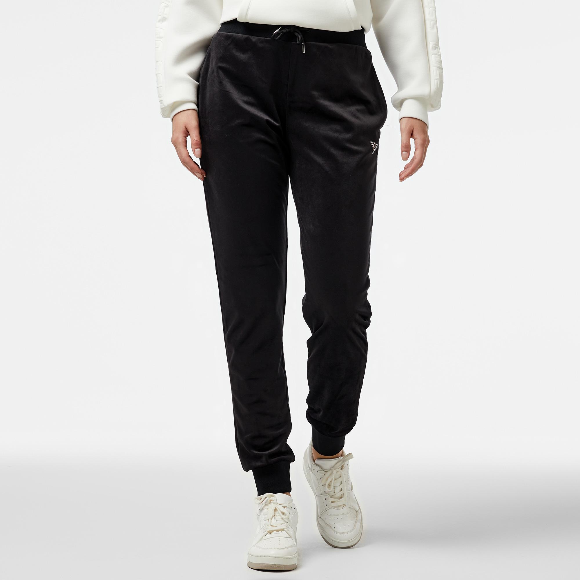 Guess Kadın Siyah Eşofman Altı