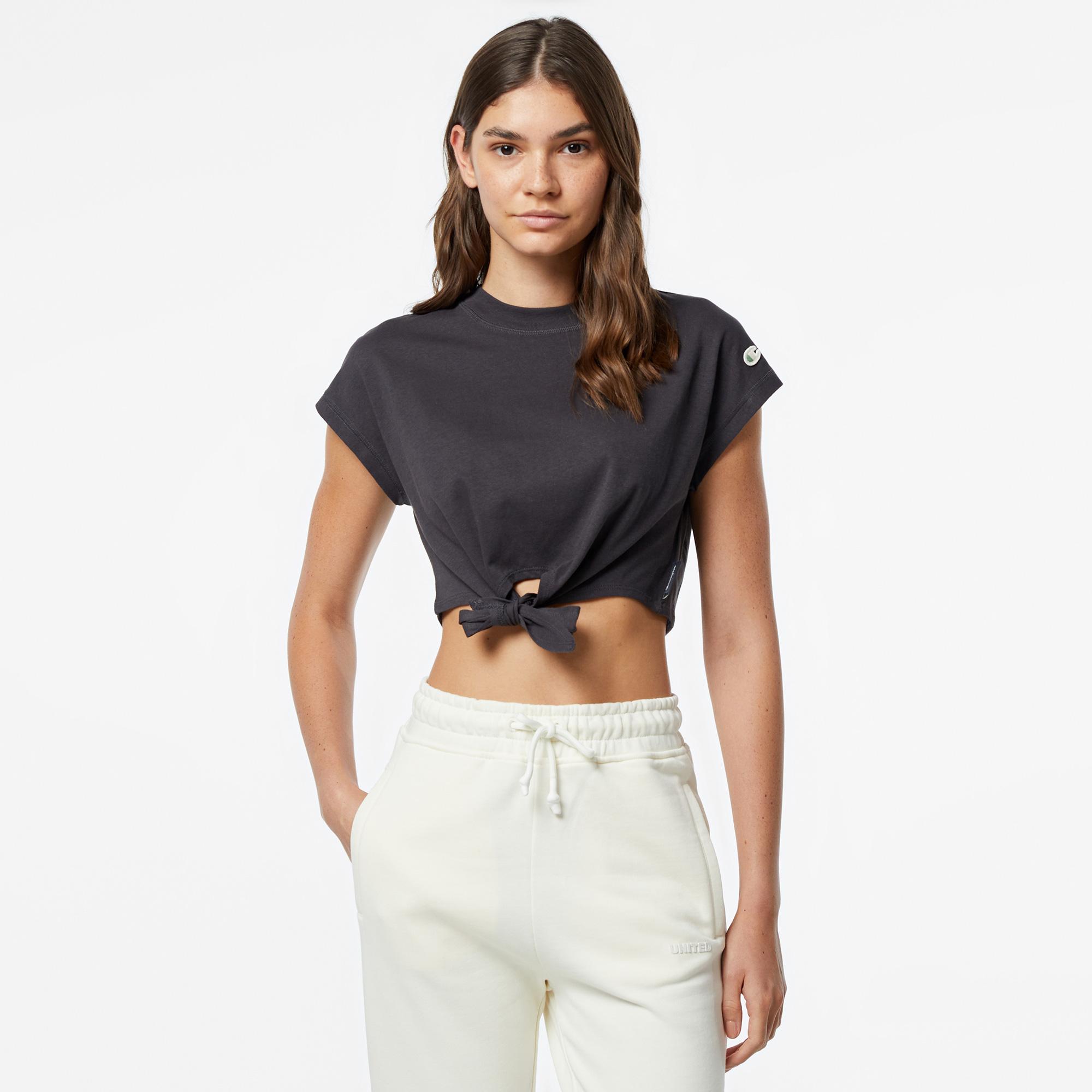 Champion Crewneck Kadın Gri T-Shirt