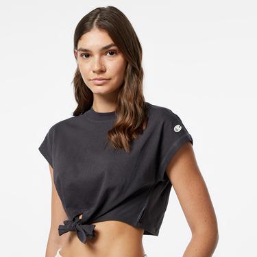  Champion Crewneck Kadın Gri T-Shirt