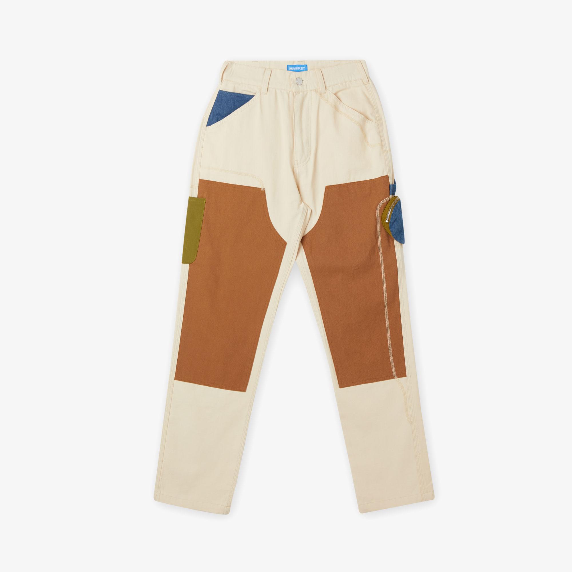 Market Rw Workstations Painter Erkek Beyaz Pantolon