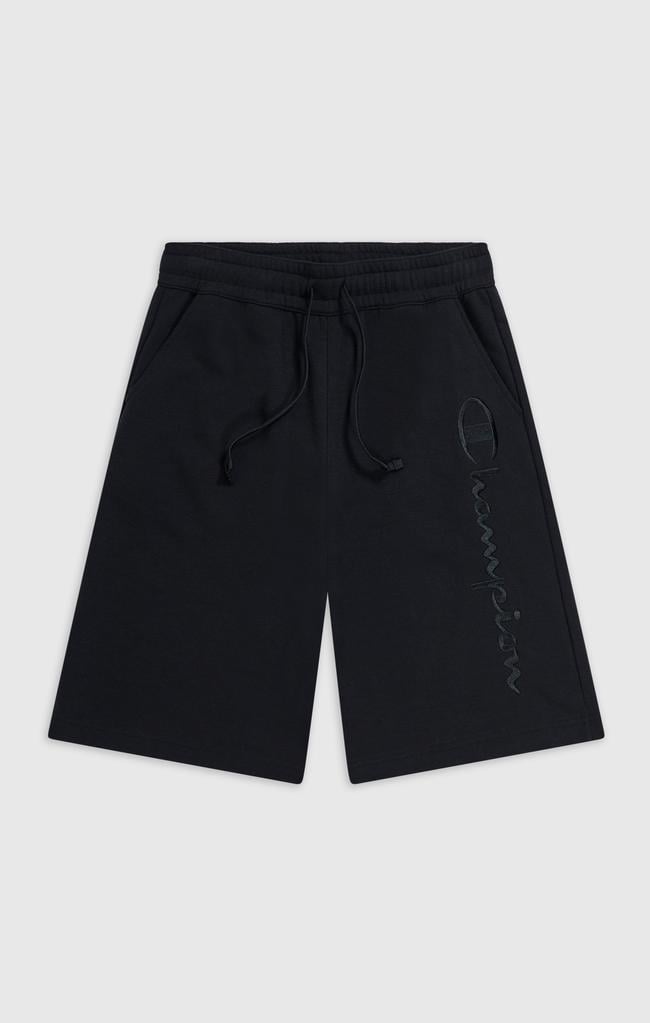 Champion Long Bermuda Erkek Siyah Şort